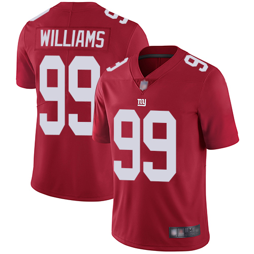 New York Giants #99 Leonard Williams Red Alternate Men's Stitched Vapor Untouchable Limited Jersey Men's cheap jerseys for sale - CheapJerseys.Shop