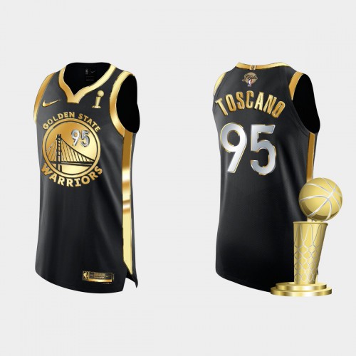 Golden State Golden State Warriors #95 Juan Toscano-Anderson Mens Golden Black 2021-22 Finals Champions Authentic Jersey Mens cheap jerseys for sale - CheapJerseys.Shop