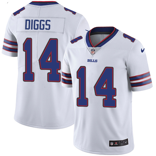 Bills #14 Stefon Diggs White Men's Stitched Vapor Untouchable Limited Jersey cheap jerseys for sale - CheapJerseys.Shop