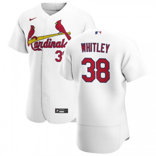 St. Louis St.Louis Cardinals #38 Kodi Whitley Men's White Home 2020 Authentic Player Jersey Men's cheap jerseys for sale - CheapJerseys.Shop