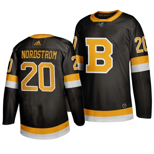 Boston Boston Bruins #20 Joakim Nordstrom Black 2019-20 Authentic Third Stitched Jersey Men's cheap jerseys for sale - CheapJerseys.Shop