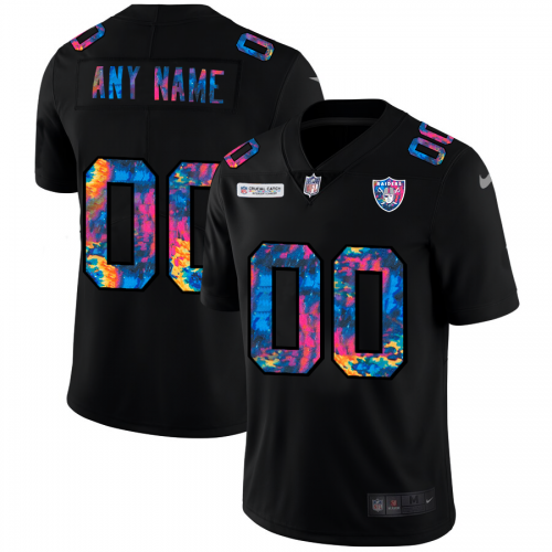Las Vegas Raiders Custom Men's Multi-Color Black 2020 Crucial Catch Vapor Untouchable Limited Jersey cheap jerseys for sale - CheapJerseys.Shop