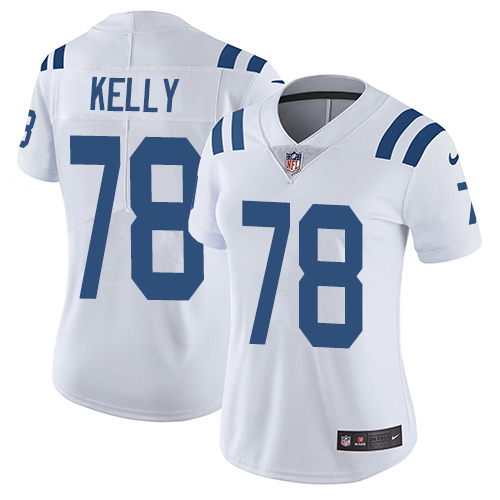 Indianapolis Colts #78 Ryan Kelly White Women's Stitched Vapor Untouchable Limited Jersey Womens cheap jerseys for sale - CheapJerseys.Shop