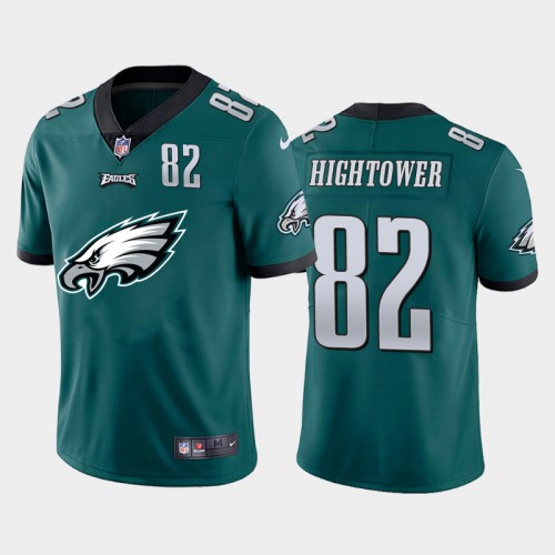 Philadelphia Philadelphia Eagles #82 John Hightower Green Men's Big Team Logo Player Vapor Limited Jersey Men's cheap jerseys for sale - CheapJerseys.Shop