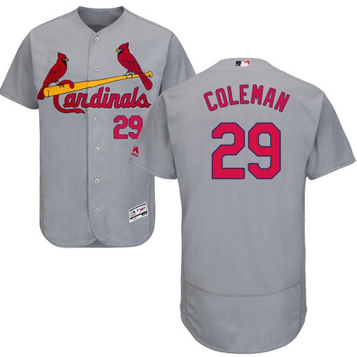 St.Louis Cardinals #29 Vince Coleman Grey Flexbase Authentic Collection Stitched Jersey Men's cheap jerseys for sale - CheapJerseys.Shop