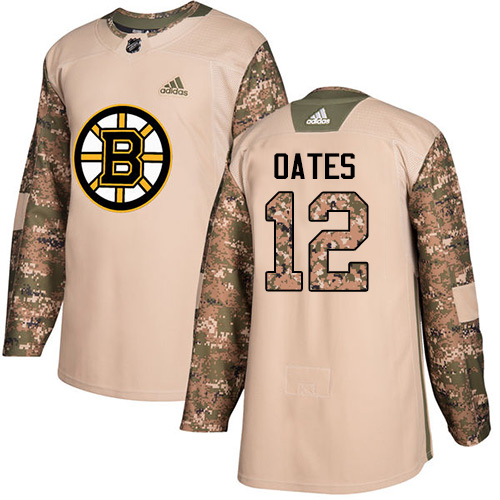 Boston Bruins #12 Adam Oates Camo Authentic 2017 Veterans Day Stitched Jersey Men's cheap jerseys for sale - CheapJerseys.Shop