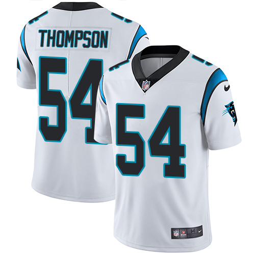 Carolina Panthers #54 Shaq Thompson White Men's Stitched Vapor Untouchable Limited Jersey Men's cheap jerseys for sale - CheapJerseys.Shop