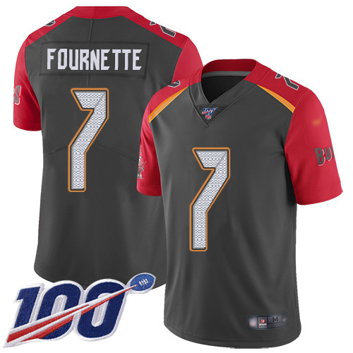 Buccaneers #7 Leonard Fournette Gray Youth Stitched Limited Inverted Legend 100th Season Jersey cheap jerseys for sale - CheapJerseys.Shop