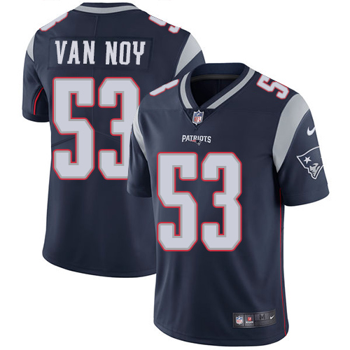 New England Patriots #53 Kyle Van Noy Navy Blue Team Color Men's Stitched Vapor Untouchable Limited Jersey Men's cheap jerseys for sale - CheapJerseys.Shop