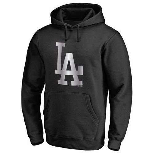 Los Angeles Dodgers Platinum Collection Pullover Hoodie Black cheap jerseys for sale - CheapJerseys.Shop