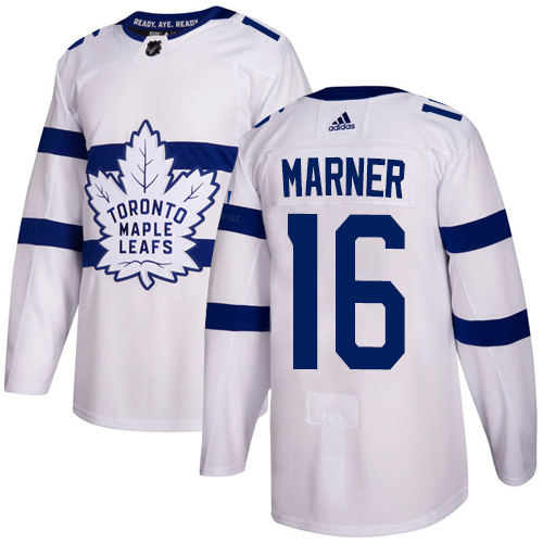 Maple Toronto Maple Leafs #16 Mitchell Marner White Authentic 2018 Stadium Series Stitched Youth Jersey Youth cheap jerseys for sale - CheapJerseys.Shop
