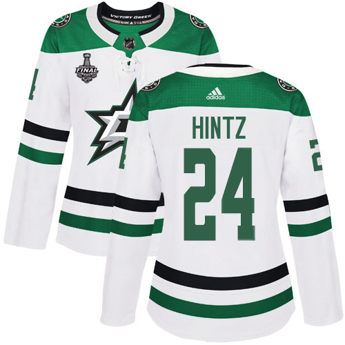 Dallas Stars #24 Roope Hintz White Road Authentic Women's 2020 Stanley Cup Final Stitched Jersey Womens cheap jerseys for sale - CheapJerseys.Shop