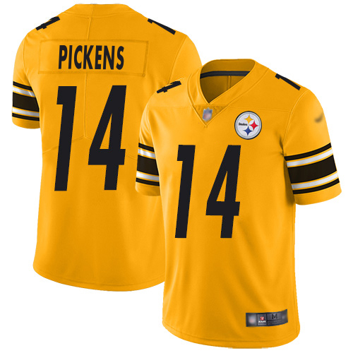 Steelers #14 George Pickens Gold Youth Stitched Limited Inverted Legend Jersey cheap jerseys for sale - CheapJerseys.Shop