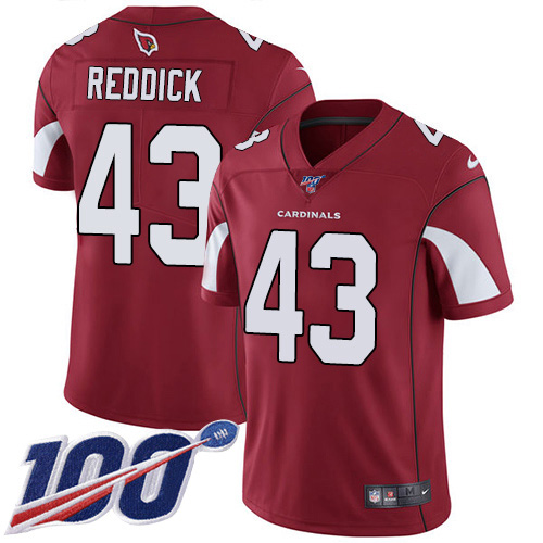 Arizona Cardinals #43 Haason Reddick Red Team Color Men's Stitched 100th Season Vapor Limited Jersey Men's cheap jerseys for sale - CheapJerseys.Shop