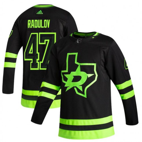 Dallas Dallas Stars #47 Alexander Radulov Black Men's 2020-21 Reverse Retro Alternate Jersey Men's cheap jerseys for sale - CheapJerseys.Shop