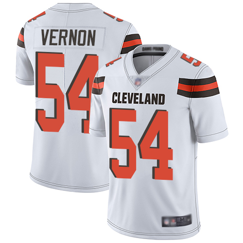 Cleveland Browns #54 Olivier Vernon White Men's Stitched Vapor Untouchable Limited Jersey Men's cheap jerseys for sale - CheapJerseys.Shop