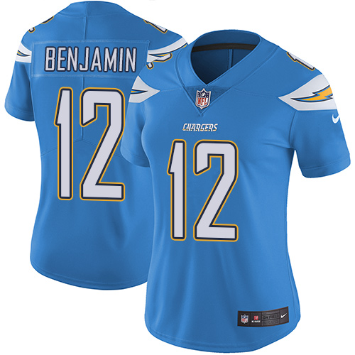 Los Angeles Chargers #12 Travis Benjamin Electric Blue Alternate Women's Stitched Vapor Untouchable Limited Jersey Womens cheap jerseys for sale - CheapJerseys.Shop