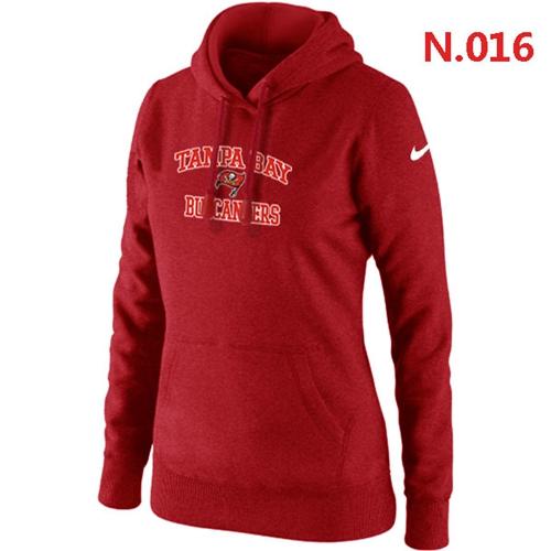 Women's Tampa Bay Buccaneers Heart & Soul Pullover Hoodie Red cheap jerseys for sale - CheapJerseys.Shop
