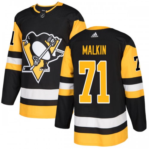 Pittsburgh Penguins #71 Evgeni Malkin Black Home Authentic Stitched Jersey Men's cheap jerseys for sale - CheapJerseys.Shop