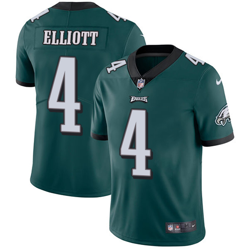 Philadelphia Eagles #4 Jake Elliott Midnight Green Team Color Men's Stitched Vapor Untouchable Limited Jersey Men's cheap jerseys for sale - CheapJerseys.Shop