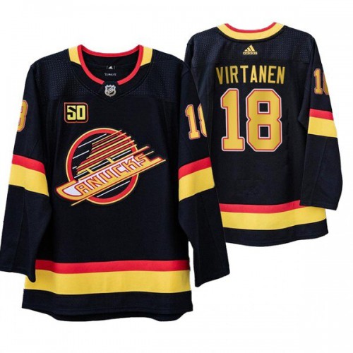 Vancouver Vancouver Canucks #18 Jake Virtanen 50th Anniversary Skate 2019-20 Jersey Men's cheap jerseys for sale - CheapJerseys.Shop