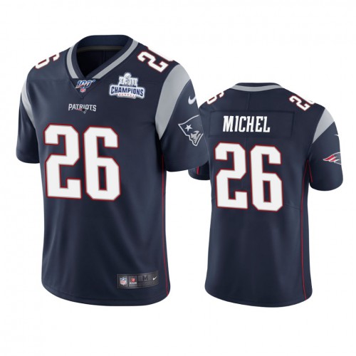 New England New England Patriots #26 Sony Michel Navy Super Bowl LIII Champions Vapor Limited Jersey Men's cheap jerseys for sale - CheapJerseys.Shop