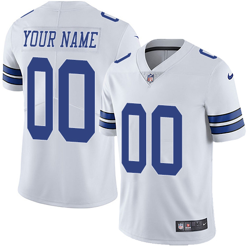 Dallas Cowboys Customized White Stitched Vapor Untouchable Limited Youth Jersey cheap jerseys for sale - CheapJerseys.Shop