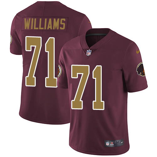 Washington Commanders #71 Trent Williams Burgundy Red Alternate Men's Stitched Vapor Untouchable Limited Jersey Men's cheap jerseys for sale - CheapJerseys.Shop