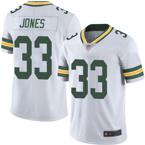 Packers #33 Aaron Jones White Youth Stitched Vapor Untouchable Limited Jersey cheap jerseys for sale - CheapJerseys.Shop
