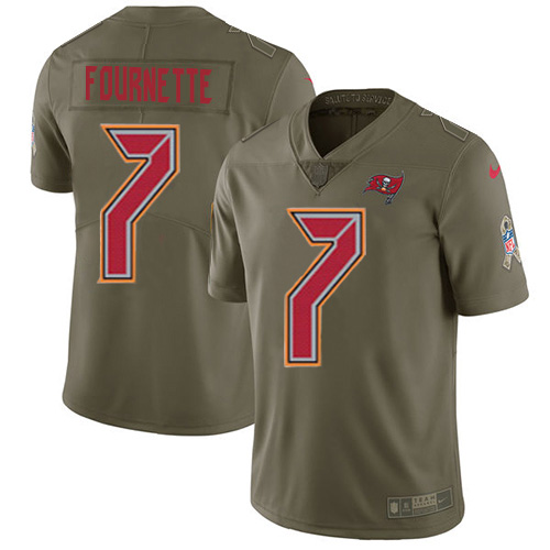 Tampa Bay Buccaneers #7 Leonard Fournette Olive Youth Stitched Limited 2017 Salute To Service Jersey cheap jerseys for sale - CheapJerseys.Shop