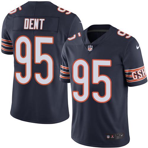 Chicago Bears #95 Richard Dent Navy Blue Team Color Men's Stitched Vapor Untouchable Limited Jersey Men's cheap jerseys for sale - CheapJerseys.Shop