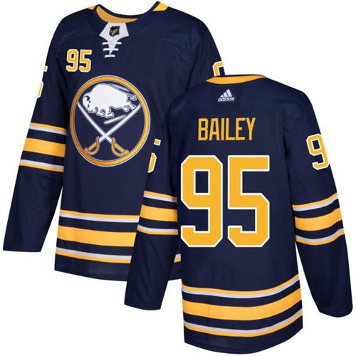 Buffalo Sabres #95 Justin Bailey Navy Blue Home Authentic Stitched Jersey Men's cheap jerseys for sale - CheapJerseys.Shop