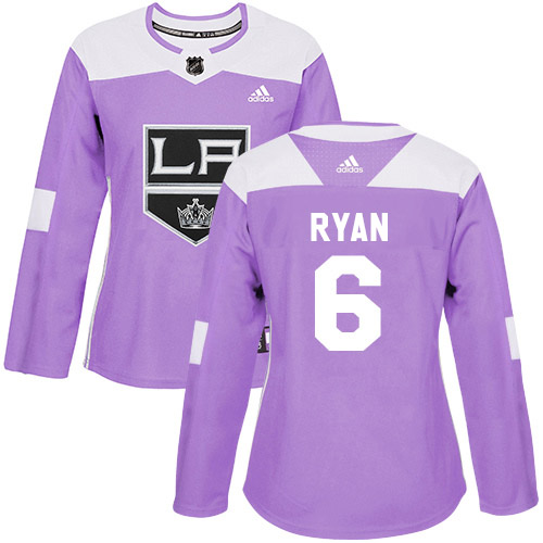 Los Angeles Kings #6 Joakim Ryan Purple Authentic Fights Cancer Women's Stitched Jersey Womens cheap jerseys for sale - CheapJerseys.Shop