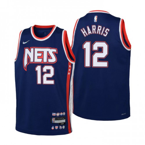 Brooklyn Brooklyn Nets #12 Joe Harris Youth Navy 2021/22 Swingman Jersey - City Edition Youth cheap jerseys for sale - CheapJerseys.Shop