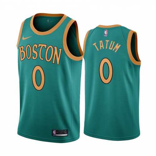 Boston Celtics #0 Jayson Tatum Green 2019-20 City Edition Jersey Mens cheap jerseys for sale - CheapJerseys.Shop