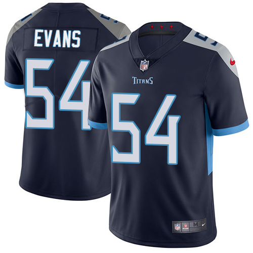 Tennessee Titans #54 Rashaan Evans Navy Blue Team Color Youth Stitched Vapor Untouchable Limited Jersey Youth cheap jerseys for sale - CheapJerseys.Shop