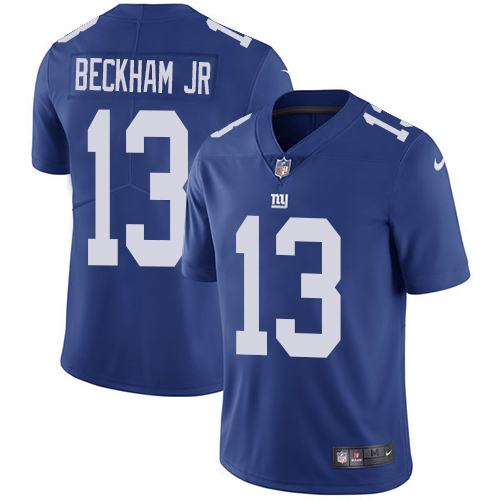 New York Giants #13 Odell Beckham Jr Royal Blue Team Color Youth Stitched Vapor Untouchable Limited Jersey Youth cheap jerseys for sale - CheapJerseys.Shop