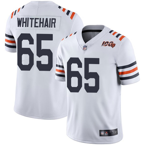 Chicago Bears #65 Cody Whitehair White Alternate Youth Stitched Vapor Untouchable Limited 100th Season Jersey Youth cheap jerseys for sale - CheapJerseys.Shop