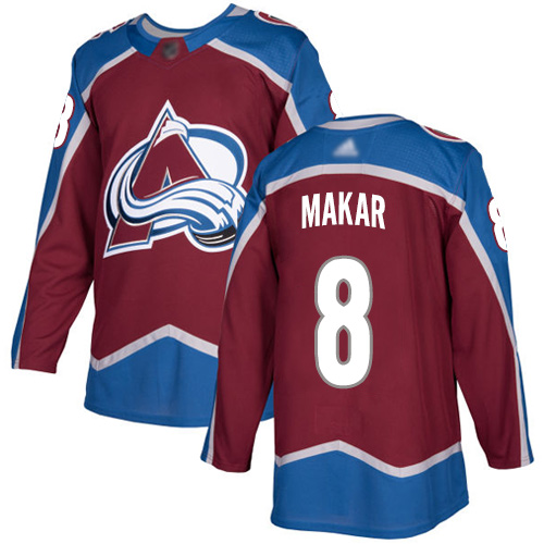 Colorado Avalanche #8 Cale Makar Burgundy Home Authentic Stitched Youth Jersey Youth cheap jerseys for sale - CheapJerseys.Shop