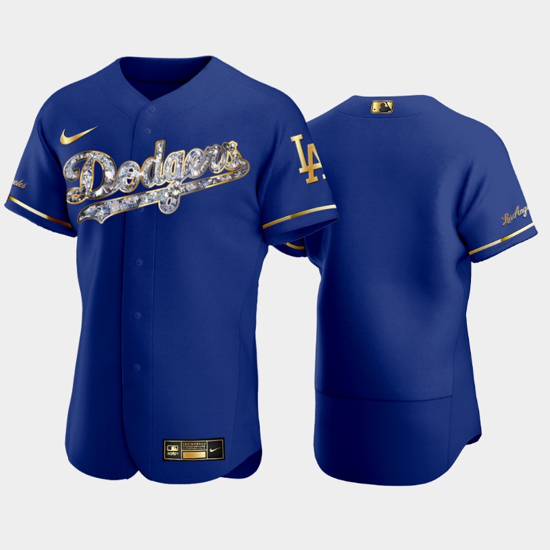 Los Angeles Dodgers Blank Men's Diamond Edition Jersey - Royal cheap jerseys for sale - CheapJerseys.Shop