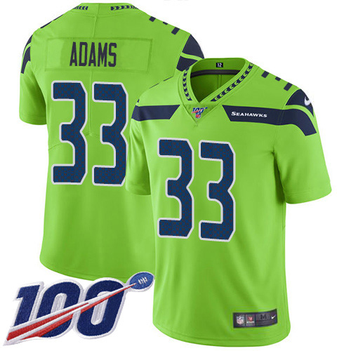 Seahawks #33 Jamal Adams Green Men's Stitched Limited Rush 100th Season Jersey cheap jerseys for sale - CheapJerseys.Shop