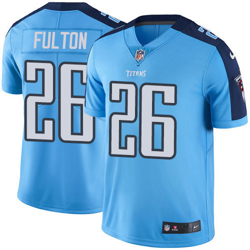 Tennessee Titans #26 Kristian Fulton Light Blue Youth Stitched Limited Rush Jersey Youth cheap jerseys for sale - CheapJerseys.Shop