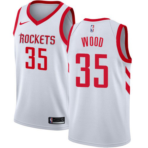 Houston Rockets #35 Christian Wood White Youth Swingman Association Edition Jersey Youth cheap jerseys for sale - CheapJerseys.Shop