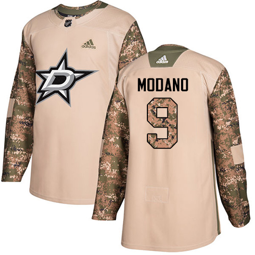 Dallas Stars #9 Mike Modano Camo Authentic 2017 Veterans Day Youth Stitched Jersey Youth cheap jerseys for sale - CheapJerseys.Shop