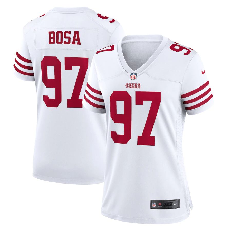 San Francisco 49ers #97 Nick Bosa Scarlet Women's 2022-23 Game Jersey cheap jerseys for sale - CheapJerseys.Shop