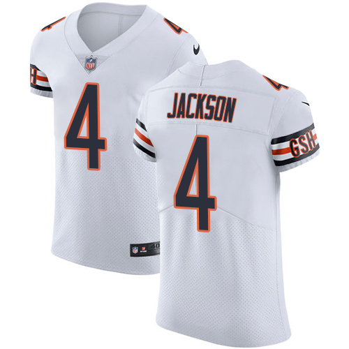 Bears #4 Eddie Jackson White Men's Stitched Vapor Untouchable Elite Jersey cheap jerseys for sale - CheapJerseys.Shop