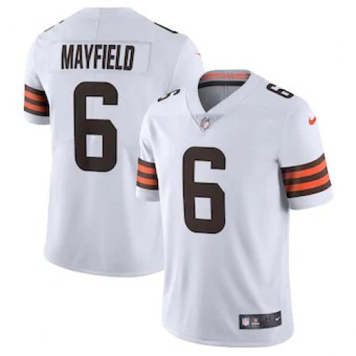 Cleveland Cleveland Browns #6 Baker Mayfield Men's White 2020 Vapor Limited Jersey Men's cheap jerseys for sale - CheapJerseys.Shop