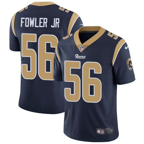 Los Angeles Rams #56 Dante Fowler Jr Navy Blue Team Color Men's Stitched Vapor Untouchable Limited Jersey Men's cheap jerseys for sale - CheapJerseys.Shop