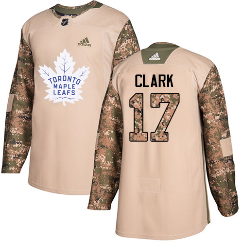 Maple Toronto Maple Leafs #17 Wendel Clark Camo Authentic 2017 Veterans Day Stitched Youth Jersey Youth cheap jerseys for sale - CheapJerseys.Shop