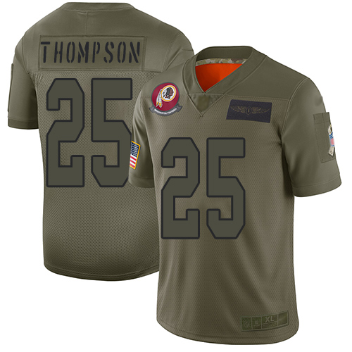Washington Commanders #25 Chris Thompson Camo Men's Stitched Limited 2019 Salute To Service Jersey Men's cheap jerseys for sale - CheapJerseys.Shop